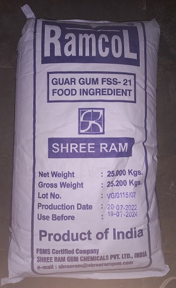 GUAR GUM FSS- 21 (INS 412)